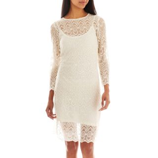 Mng By Mango Lace Dress, Neutral