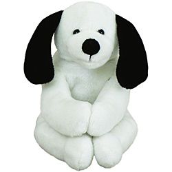 Healthsmart Childrens Reusable Digger Dog Hot/cold Compress (Black/whitePackage includes one (1) compress and one (1) stuffed animalCan be used as a hot or cold compressIncluded compress can be placed in the stuffed animalProvides protective barrier betwe