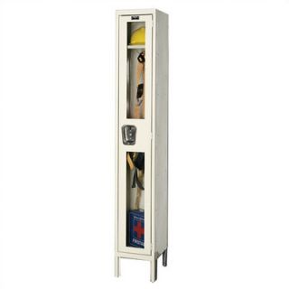 Hallowell Safety View Stock Lockers   Single Tier   1 Section (Unassembled) U