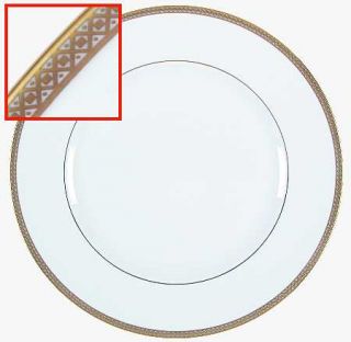 Wedgwood Golden Madrid Dinner Plate, Fine China Dinnerware   Classic Fine Bone,G