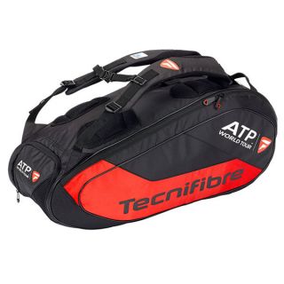 Tecnifibre Team ATP 9R Tennis Bag Black/Red