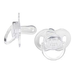Philips Avent Bpa free Translucent Pacifier (pack Of 2) (ClearIncludes two (2) pacifiersOrthodontic infant pacifierEnsures the natural development of teeth and gumsSymmetrical collapsible nippleTaste and odor freeBPA freeSuggested age Newborn to 6 months
