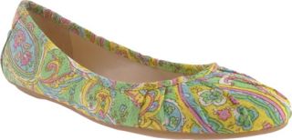 Womens Nine West Blustery 7   Green Multi Fabric Shoes