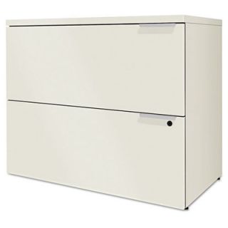 HON Voi Two Drawer Lateral File HONVLF36Z / HONVLF36B Finish Silver Mesh