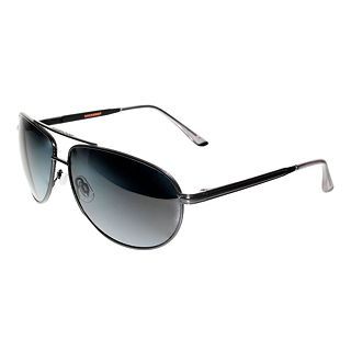 Dockers Polarized Aviator Sunglasses, Black, Mens