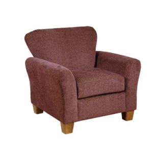 Serta Upholstery Occasional Chair 3020OC Fabric Swirley Plum