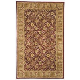 Handmade Persian Legend Red/ Light Brown Wool Rug (76 X 96)