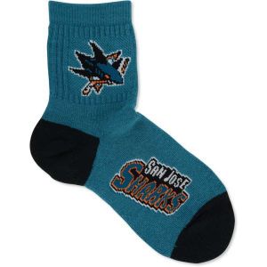 San Jose Sharks For Bare Feet Ankle TC 501 Med Sock