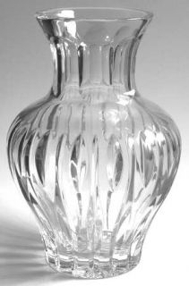 Waterford Sheridan 8 Inch Flower Vase   Marquis, Vertical Cuts, No Trim