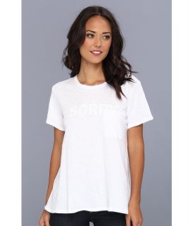 Textile Elizabeth and James Sorry Bowery Tee Womens Clothing (White)