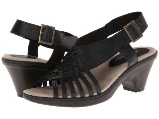 Easy Street Weave Womens Sandals (Black)