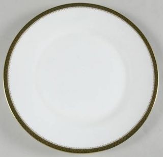 Wedgwood Chester Dinner Plate, Fine China Dinnerware   Contour Shape, Gold Scrol