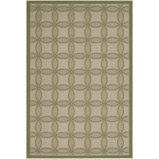 Five Seasons Retro Clover/green cream 710 X 109 Rug (GreenSecondary colors Cream Pattern Geometric CirclesTip We recommend the use of a non skid pad to keep the rug in place on smooth surfaces.All rug sizes are approximate. Due to the difference of mon