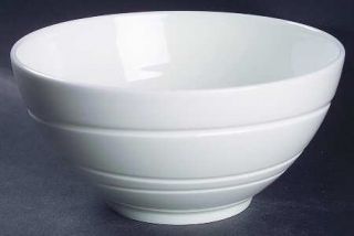 Wedgwood Jasper Conran Strata (Bone, Embossed) Gift Bowl, Fine China Dinnerware
