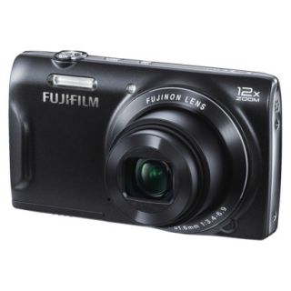 Fujifilm FinePix T550 16MP Digital Camera with 7.2x Optical Zoom   Black