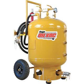 Sage Oil Vac Fluid Recovery System   30 Gallons, Model# 30080 Cart