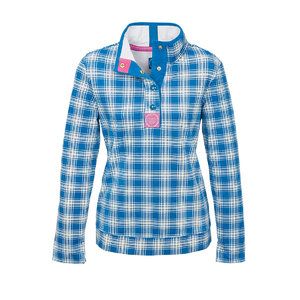 Joules Peachy Sweatshirt Navy Check Us 8/uk 12