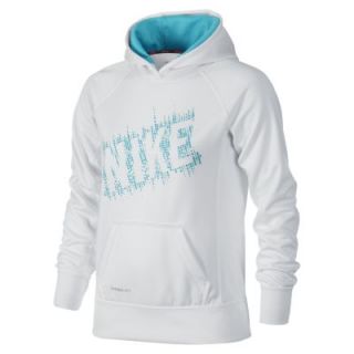 Nike KO Graphic 2.0 Pullover Girls Hoodie   White