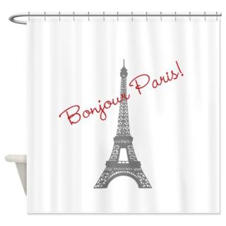  Eiffel Tower Shower Curtain  Use code FREECART at Checkout