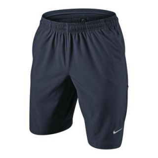 Nike 11 Woven Mens Tennis Shorts   Navy Blue