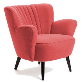 Moes Home Collection Moro Club Chair TW 1039 03/TW 1039 04 Color Red