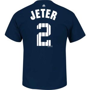 New York Yankees Derek Jeter Profile MLB Derek Jeter Pinstripe Player ES T Shirt
