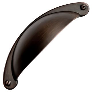 Southern Hills 4 inch Oil Rubbed Bronze Cup Pull Cabinet Handles (pack Of 5)