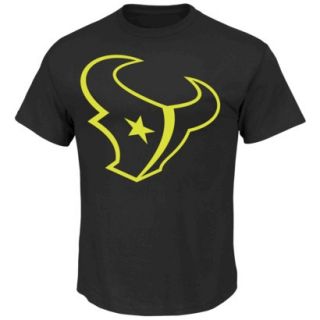 NFL Texans No Idle Threat II Tee Shirt   Black (M)