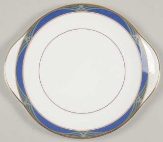 Royal Doulton Regalia Handled Cake Plate, Fine China Dinnerware   Palladio Line,