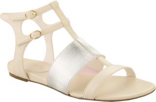 Womens Enzo Angiolini Nyri   White/Silver Synthetic Shoes