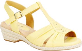 Womens Softspots Adalynn   Mellow Yellow Nappa Casual Shoes