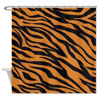  Tiger Animal Print Shower Curtain  Use code FREECART at Checkout