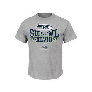 Seattle Seahawks VF Licensed Sports Group NFL Super Bowl XLVIII Step Aside VI Long Sleeve T Shirt