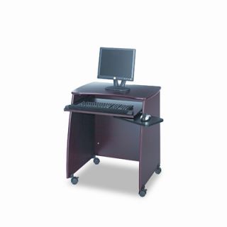 Safco Products Picco Duo Workstation 1953MH Finish Mahogany