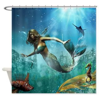  Glimpse Of Atlantis Shower Curtain  Use code FREECART at Checkout