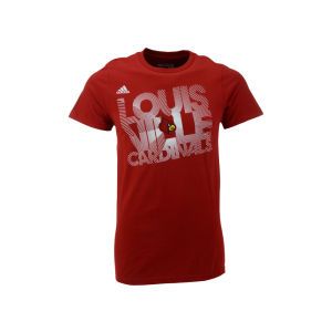 Louisville Cardinals adidas NCAA Linear Tide T Shirt