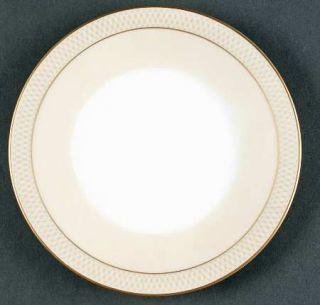 Heirloom Eldorado Bread & Butter Plate, Fine China Dinnerware   Gray Lattice Bor