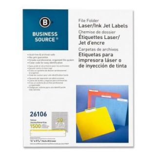 Business Source File Folder Label