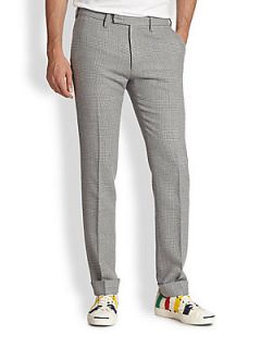 Gant Rugger Glencheck Smarty Pants   Grey