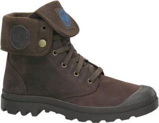 Mens Palladium Baggy Leather Gusset 02745   Chocolate Boots
