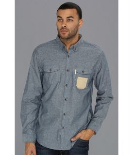 Marc Ecko Cut & Sew Mini Pocket Woven Mens Clothing (Gray)