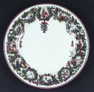 Royal Gallery All The Days Of Christmas Dinner Plate, Fine China Dinnerware   To