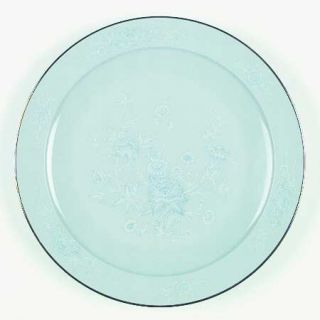 Noritake Engagement (Blue Background) Dinner Plate, Fine China Dinnerware   Pale