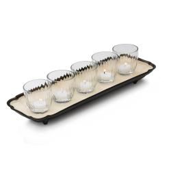 Mikasa Countryside 18 inch Tray With Fluted Glass