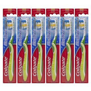 Colgate Max Fresh Full Head Soft Toothbrush (pack Of 6)