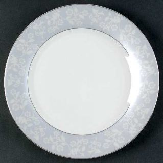 Gibson Designs Arielle Fleur Dinner Plate, Fine China Dinnerware   White Floral