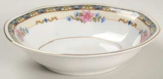 Epiag Alameda Fruit/Dessert (Sauce) Bowl, Fine China Dinnerware   Floral Border,