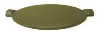 Emile Henry Flame 14.5 in Pizza Stone, Olive