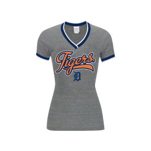 Detroit Tigers 5th & Ocean MLB Womens Opening Night Triblend Baby Jersey T Shirt