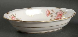 Royal Crown Derby Pinxton Roses 9 Oval Vegetable Bowl, Fine China Dinnerware  